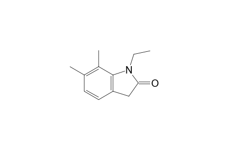 1-Ethyl-6,7-dimethyl-2-indolinone