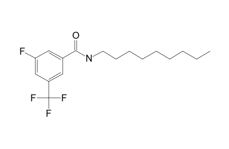 Benzamide, 3-fluoro-5-trifluoromethyl-N-nonyl-