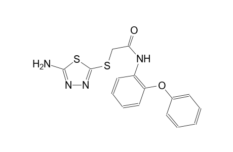2-(5-Amino-[1,3,4]thiadiazol-2-ylsulfanyl)-N-(2-phenoxy-phenyl)-acetamide