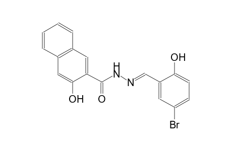 N'-[(E)-(5-bromo-2-hydroxyphenyl)methylidene]-3-hydroxy-2-naphthohydrazide