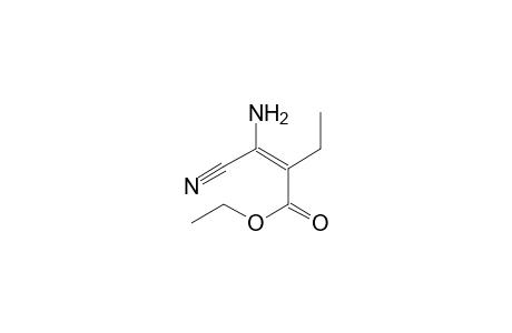 Ethyl 2-(amino(cyano)methylene)butanoate