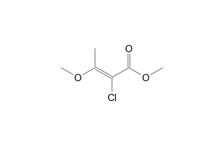 2-CHLORO-3-METHOXY-(Z)-CROTONOIC ACID, METHYL ESTER