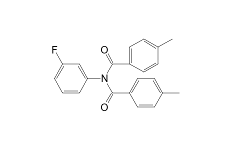 N-(3-Fluorophenyl)-4-methyl-N-(4-methylbenzoyl)benzamide