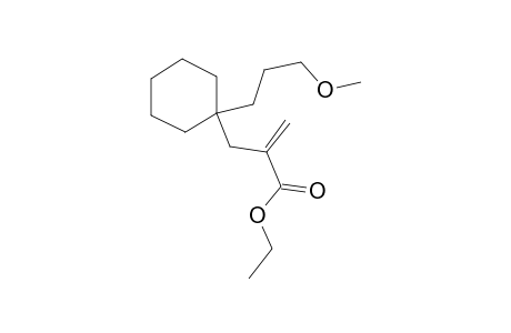 Ethyl 2-((1-(3-methoxypropyl)cyclohexyl)methyl)acrylate