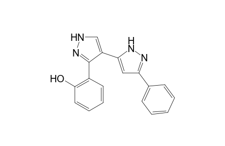 5(3)-[3-(2-Hydroxyphenyl)pyrazol-4-yl]-3(5)-phenylpyrazole
