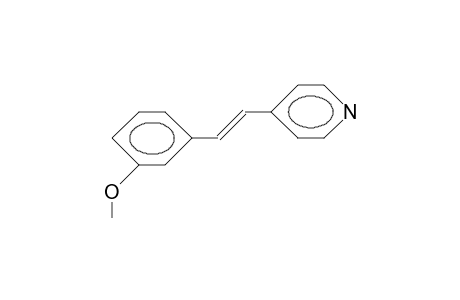 4-(3-Methoxy-styryl)-pyridine