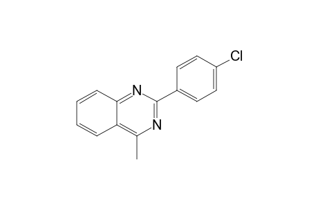 2-(4-Chlorophenyl)-4-methylquinazoline