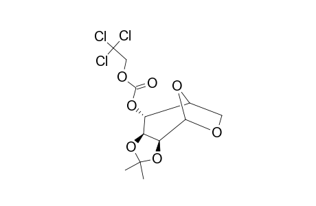 1,6-ANHYDRO-2,3-O-ISOPROPYLIDENE-4-O-(2,2,2-TRICHLOROETHOXYCARBONYL)-BETA-D-MANNOPYRANOSE