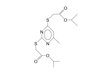 2,4-Bis(isopropoxycarbonylmethylthio)-6-methyl-uracil