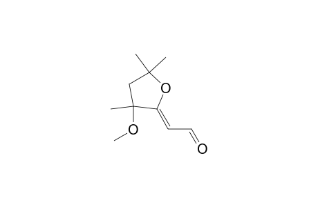 (3-methoxy-3,5,5-trimethyl-2-tetrahydrofurylidene)acetaldehyde