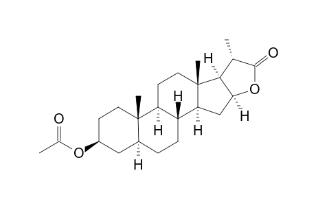 3-BETA-ACETOXY-16-HYDROXY-5-ALPHA-DINORCHOLANIC-ACID-(22->16)-LACTONE