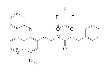 O-METHYL-STYELSAMINE-N(14)-3-PHENYLPROPANAMIDE-TRIFLUOROACETATE