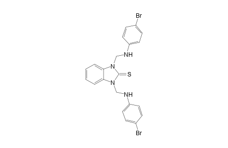 1,3-Di[(4-Bromophenylamino)methyl]-2,3-dihydro-1H-benzo[d]imidazole-2-thione