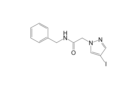 1H-Pyrazole-1-acetamide, 4-iodo-N-(phenylmethyl)-