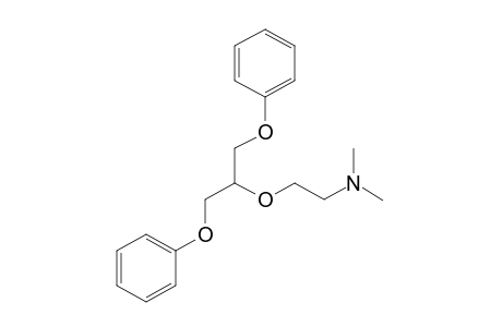 N,N-DIMETHYL-2-(1,3-DIPHENOXY-2-PROPOXY)ETHYLAMINE