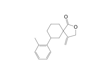 4-methylene-7-(o-tolyl)-2-oxaspiro[4.5]decan-1-one