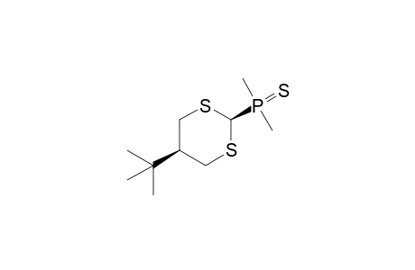 cis-5-tert-Butyl-2-[dimethyl(thiophosphinoyl)]-1,3-dithiane