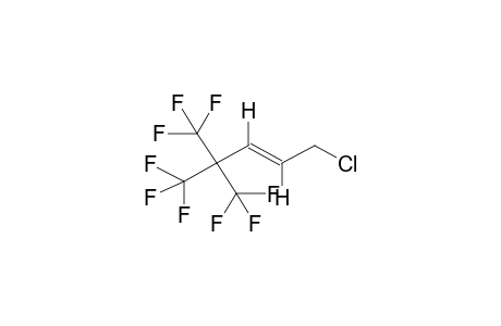 E-1,1,1-TRIS(TRIFLUOROMETHYL)-4-CHLORO-2-BUTENE