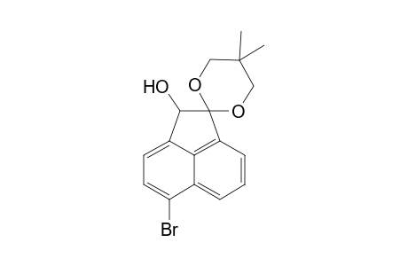 5-Bromo-5',5'-dimethyl-2-hydroxyacenaphthene-1-spiro-2'-[1,3]dioxane