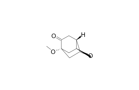 Bicyclo[2.2.2]octane-2,5-dione, 1-methoxy-8-methyl-, (1.alpha.,4.beta.,8S*)-