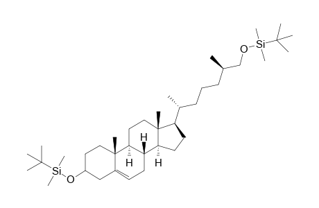 (25R)-3.beta.,26-Bis(tert-butyldimethylsilyloxy)cholest-5-ene-3.beta.,26-diol