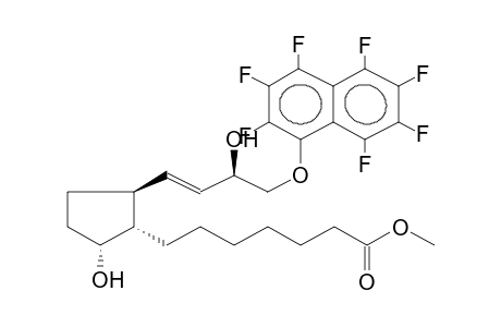 (15BETA)-11-DEOXY-16-(HEPTAFLUORONAPHTH-1-YLOXY)PROSTAGLANDIN-F1,METHYL ESTER