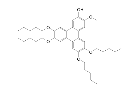 3-methoxy-6,7,10,11-tetrapentoxy-2-triphenylenol