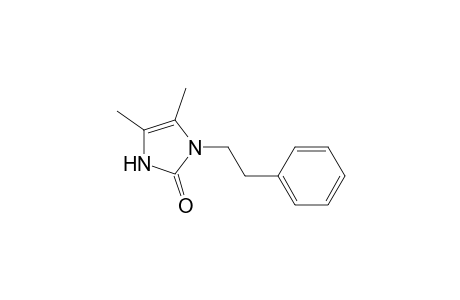 2H-Imidazol-2-one, 1,3-dihydro-4,5-dimethyl-1-(2-phenylethyl)-