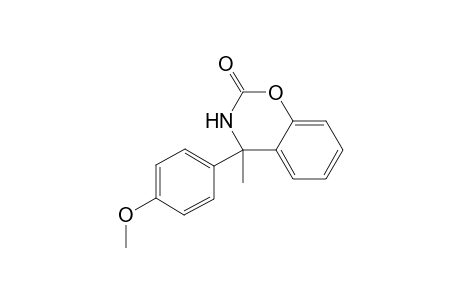 4-(4-Methoxyphenyl)-4-methyl-3,4-dihydro-2H-benz[1,3]oxazin-2-one