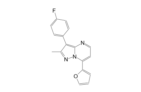 3-(4-fluorophenyl)-7-(2-furyl)-2-methylpyrazolo[1,5-a]pyrimidine