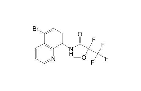 N-(5-Bromo-quinolin-8-yl)-2,3,3,3-tetrafluoro-2-methoxy-propionamide