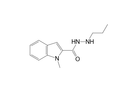 methylindole-2-carboxylic acid, 2-propylhydrazide
