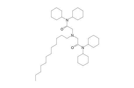 N,N-dicyclohexyl-2-{[(dicyclohexylcarbamoyl)-methyl]-dodecyl-amino}-acetamide