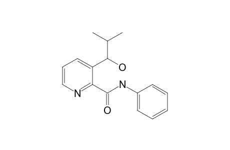 3-(1-hydroxy-2-methyl-propyl)-N-phenyl-picolinamide