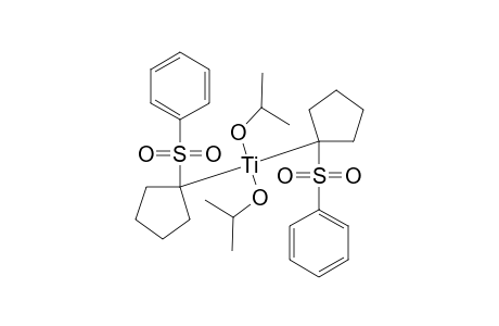 BIS-[1-(PHENYLSULFONYL)-CYCLOPENTYL-C,O]-BIS-(2-PROPANOLATO)-TITANIUM