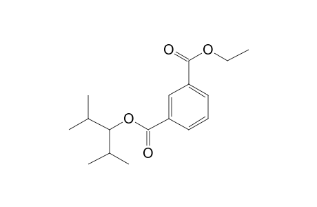 Isophthalic acid, ethyl 1-isopropyl-2-methylpropyl ester