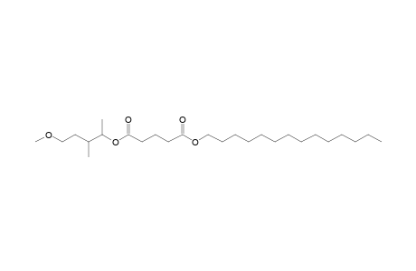 Glutaric acid, 5-methoxy-3-methylpent-2-yl tetradecyl ester