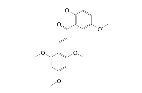 (E)-1-(2-HYDROXY-5-METHOXYPHENYL)-3-(2,4,6-TRIMETHOXYPHENYL)-PROP-2-EN-1-ONE