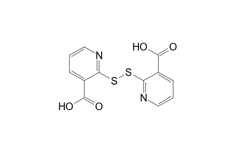 2-[(3-carboxy-2-pyridinyl)disulfanyl]-3-pyridinecarboxylic acid