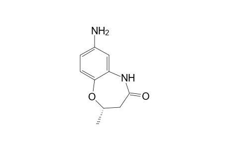 2,3-Dihydro-2(S)-methyl-7-amino-1,5-benzoxazepin-4(5H)-one