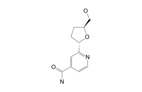 4-CARBAMOYL-2-(2,3-DIDEOXY-ALPHA-D-RIBOFURANOSYL)-PYRIDINE