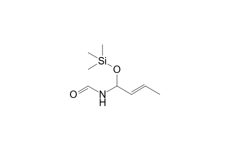 N-[1-(Trimethylsiloxy)but-2-enyl]formamide