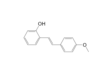 2-[(E)-2-(4-Methoxyphenyl)ethenyl]phenol