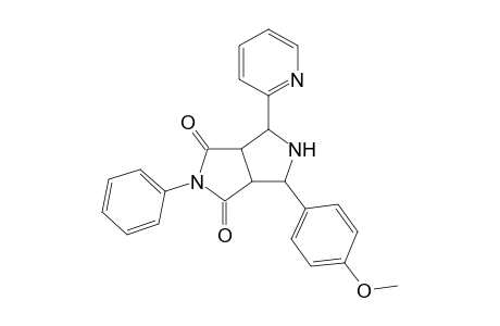 endo-4-(4'-methoxyphenyl)-7-phenyl-2-(2'-pyridyl)-6,8-dioxo-3,7-diazabicyclo[3.3.0]octane