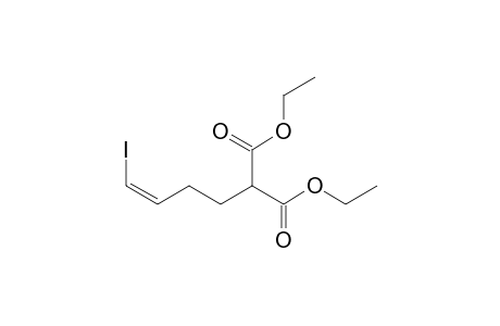 (Z)-diethyl 2-(4-iodobut-3-en-1-yl)malonate