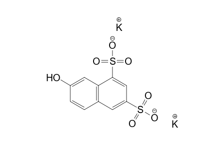 1,3-Naphthalenedisulfonic acid, 7-hydroxy-, dipotassium salt