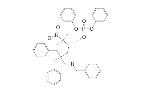 (4R)-N-BENZYL-2,2-DIBENZYL-4-DIPHENYLPHOSPHATOXY-5-METHYL-5-NITROHEXYLAMINE