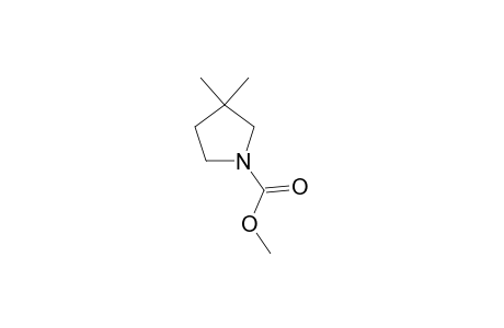 Methyl 3,3-Dimethylpyrrolidine-1-carboxylate