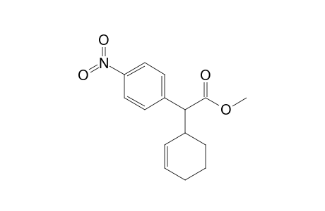 Methyl 2-(cyclohexen-3-yl)p-nitrophenylacetate