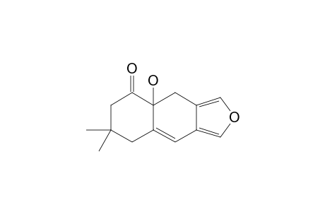 4,4A,7,8-TETRAHYDRO-4A-HYDROXY-7,7-DIMETHYLNAPHTO-[2,3-C]-FURAN-5(6H)-ONE